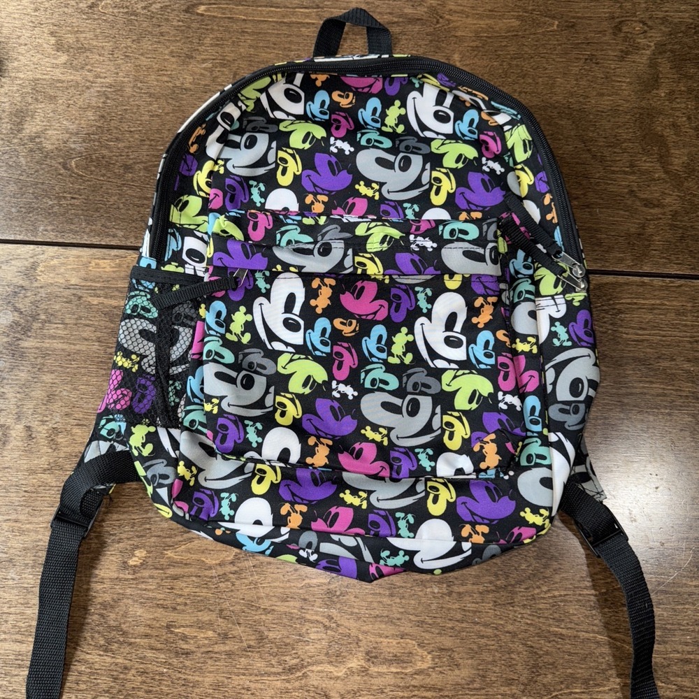 Mickey Mouse Backpack Lg Authentic Disney Parks Original